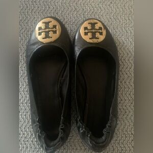 EUC Tory Burch black flats 8 M